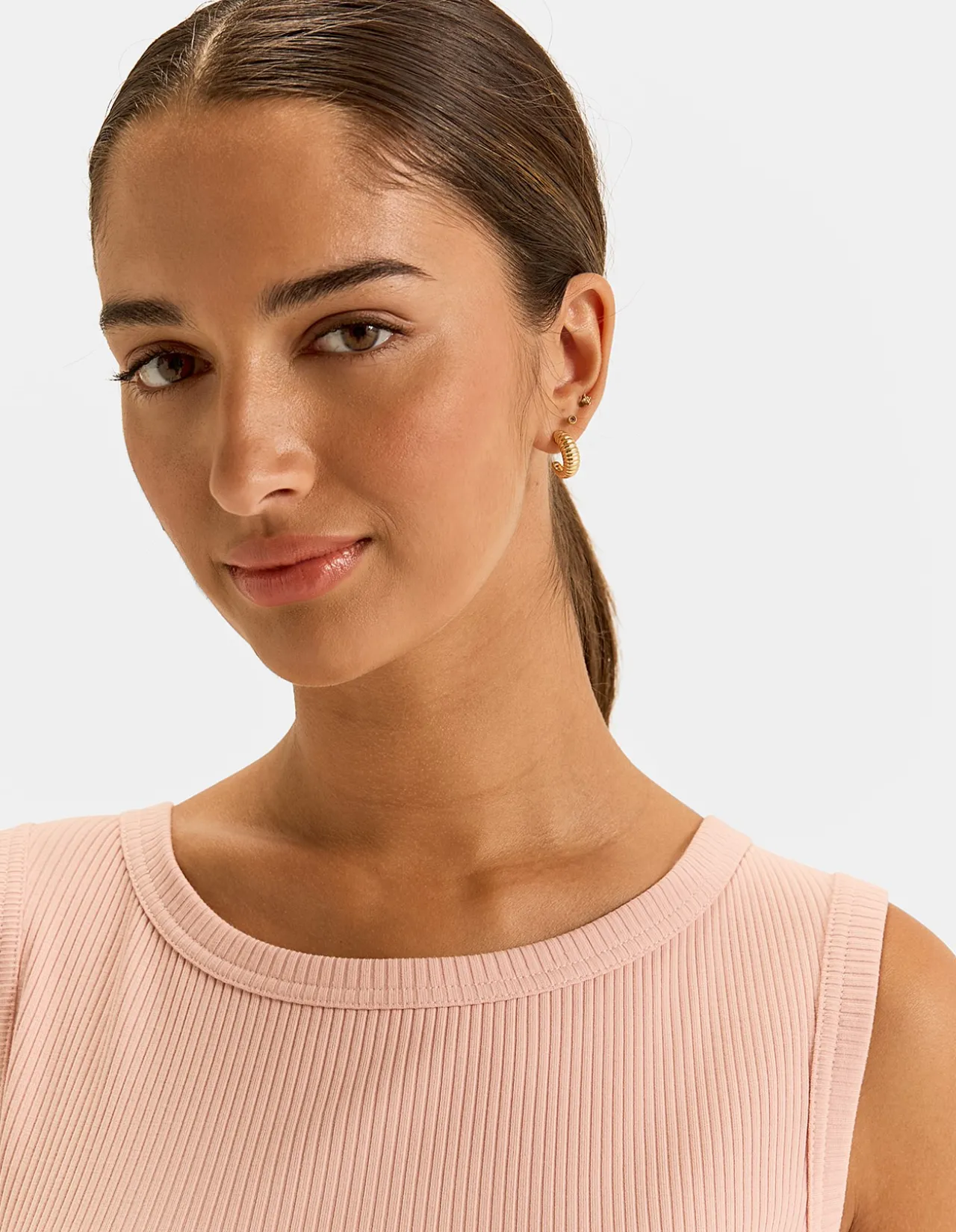 OLIVIA RIBBED TANK TOP