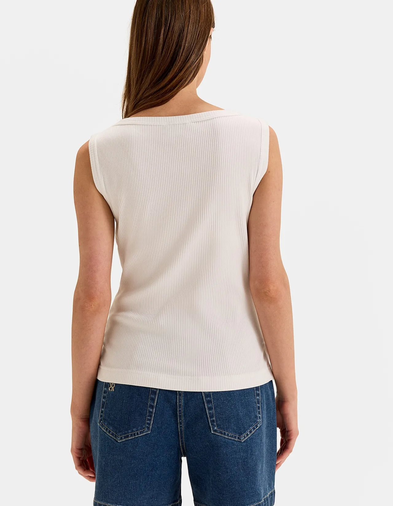 OLIVIA RIBBED TANK TOP