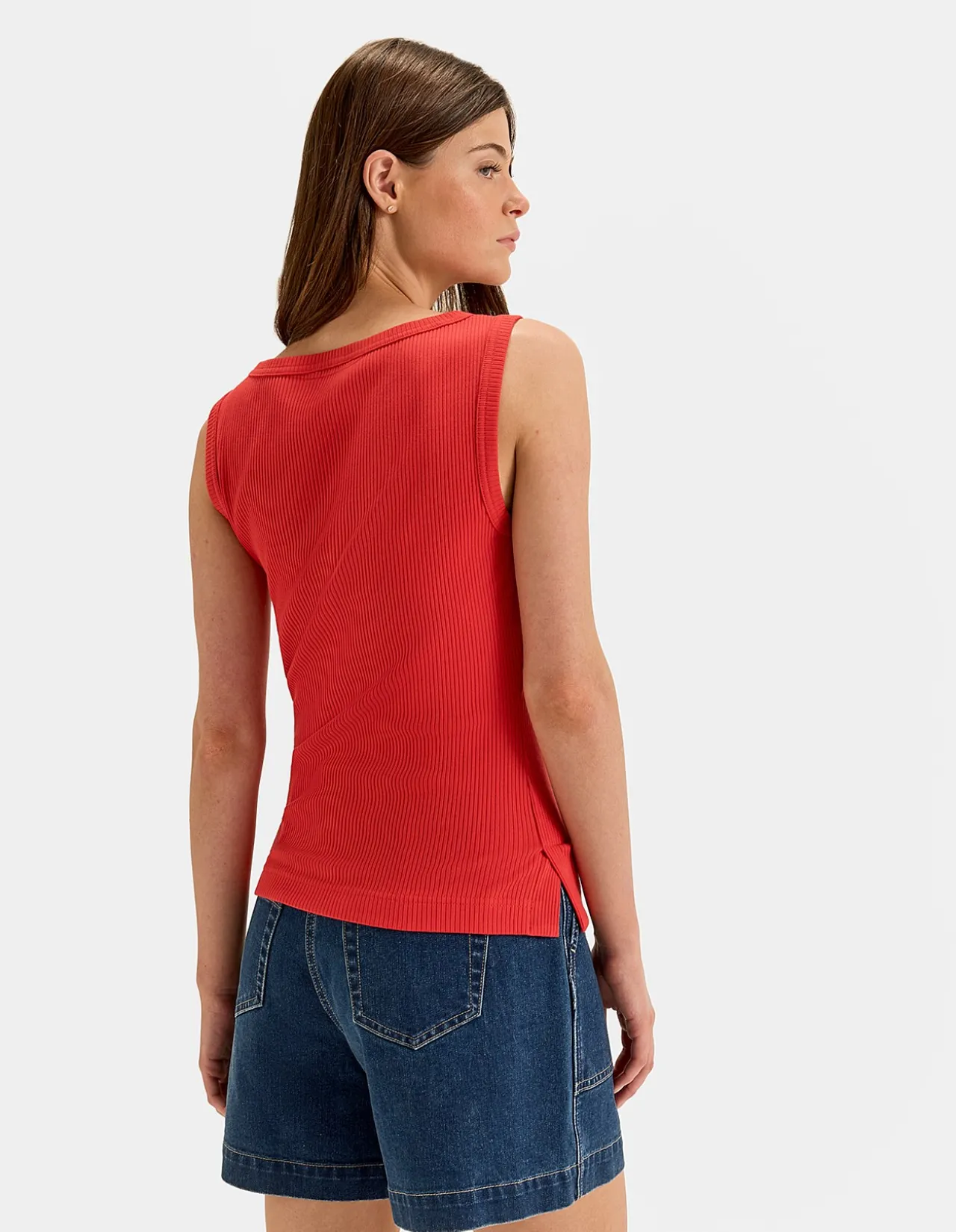 OLIVIA RIBBED TANK TOP