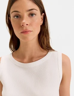 OLIVIA RIBBED TANK TOP