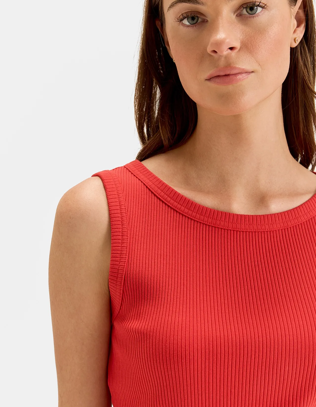 OLIVIA RIBBED TANK TOP