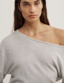 One Shoulder Knit
