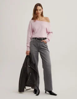 One Shoulder Knit