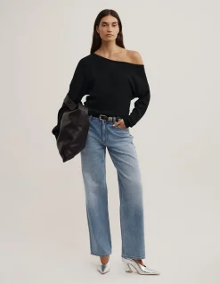 One Shoulder Knit