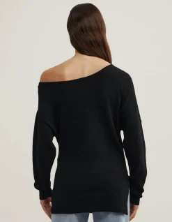 One Shoulder Knit