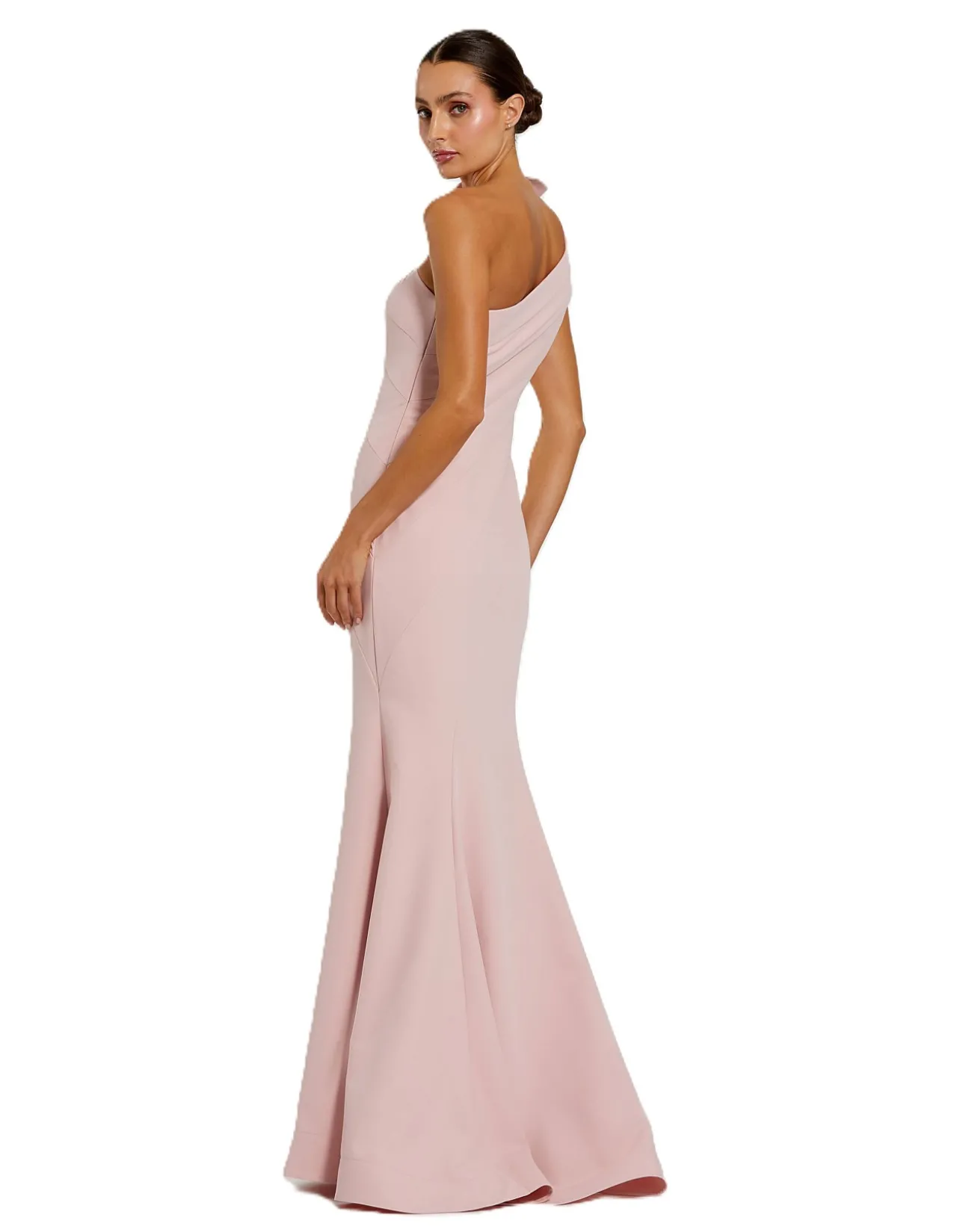 ONE SHOULDER MERMAID GOWN