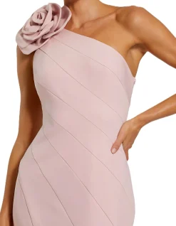 ONE SHOULDER MERMAID GOWN