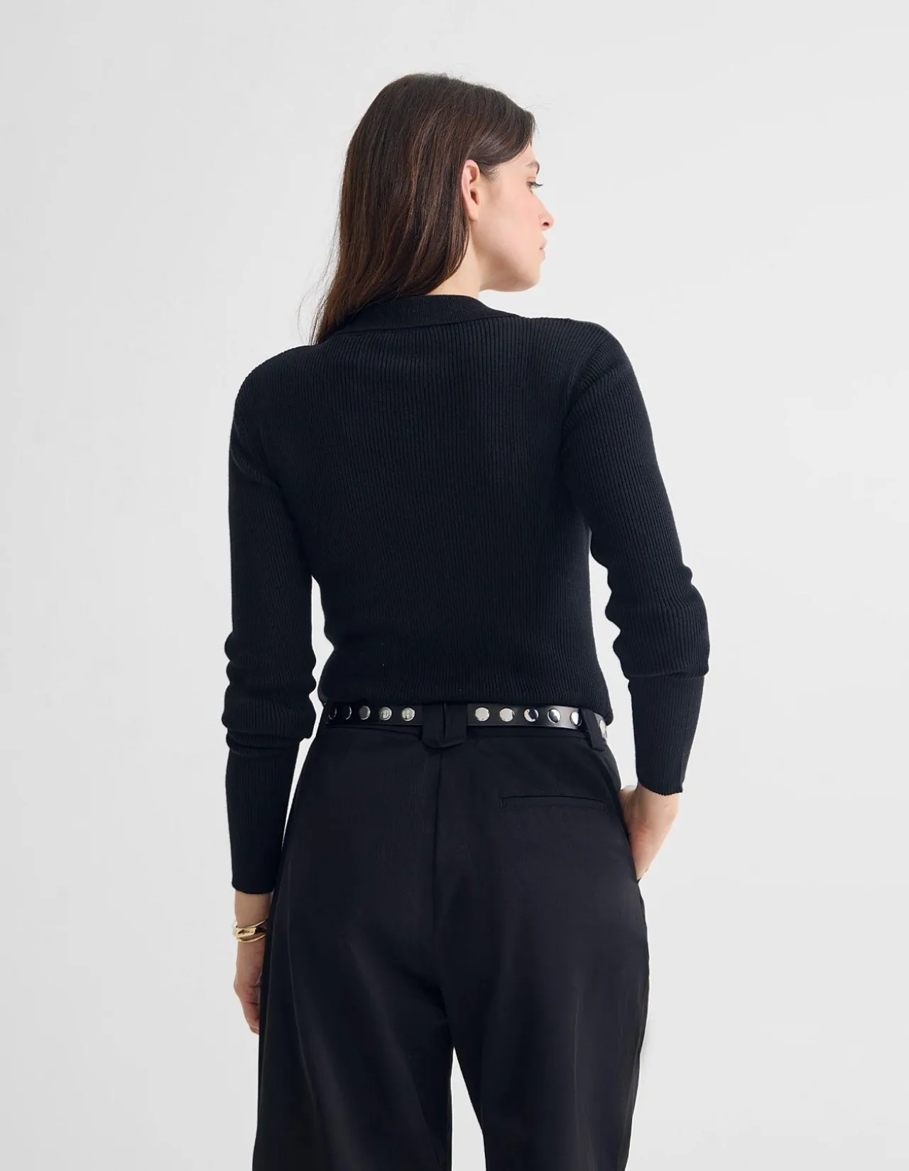 ONYX RIBBED BODYSUIT