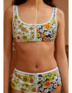 Orange Blossom Zip Boy Brief