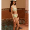 Orange Blossom Zip Scoop Top