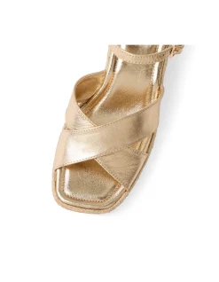 Orel Rope Wedge Leather Sandals