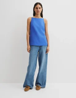 Organically Grown Linen Longline Cami
