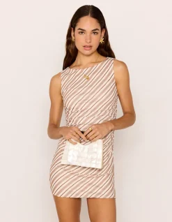 ORIELLE MESH MINI DRESS