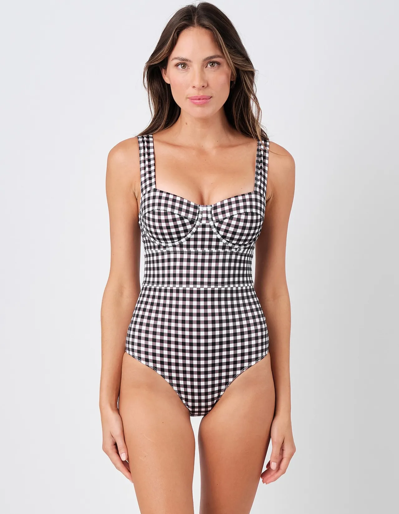 Original Bustier Balconette One Piece Swimsuit