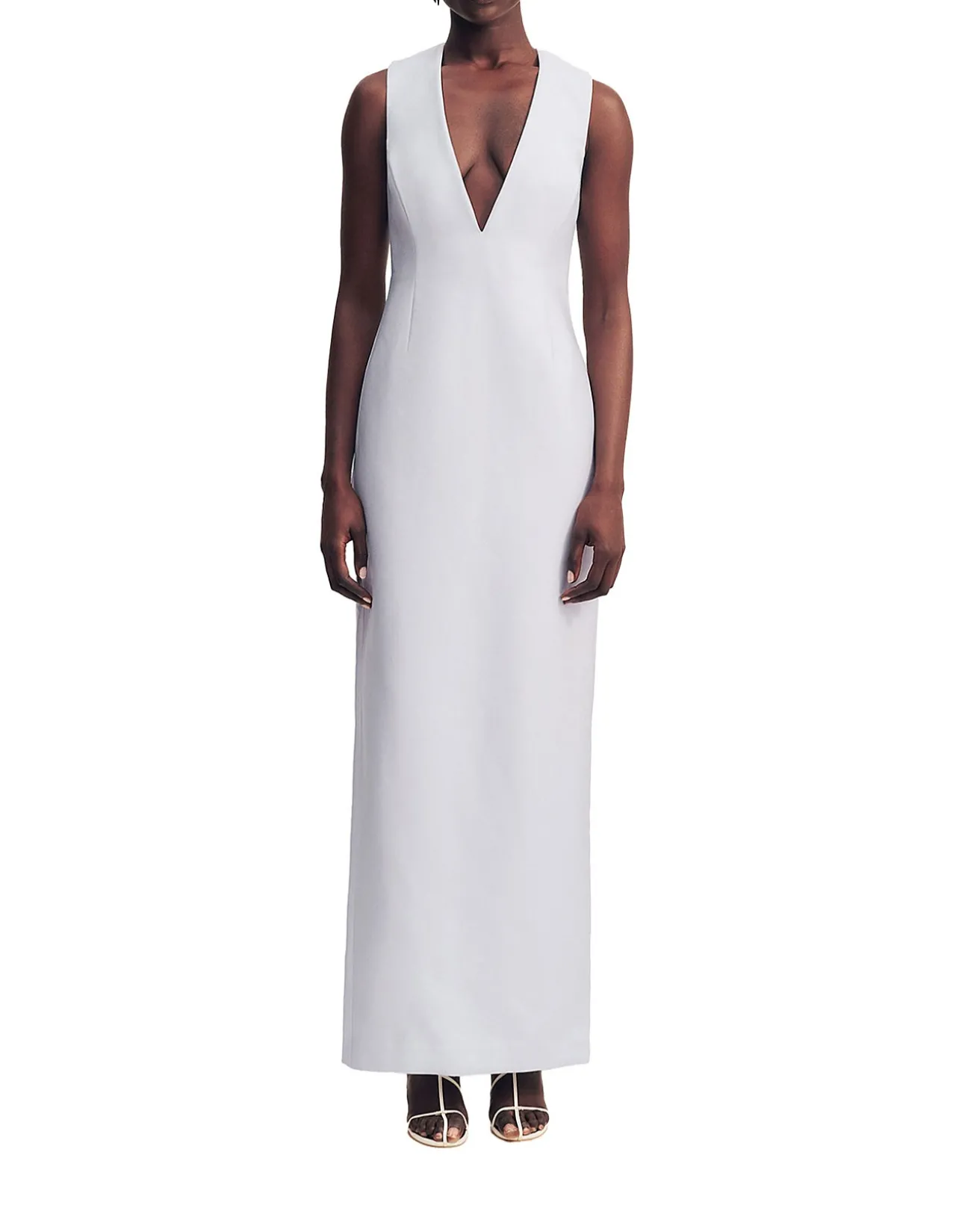 Otis Plunged Fitted Maxi Dress