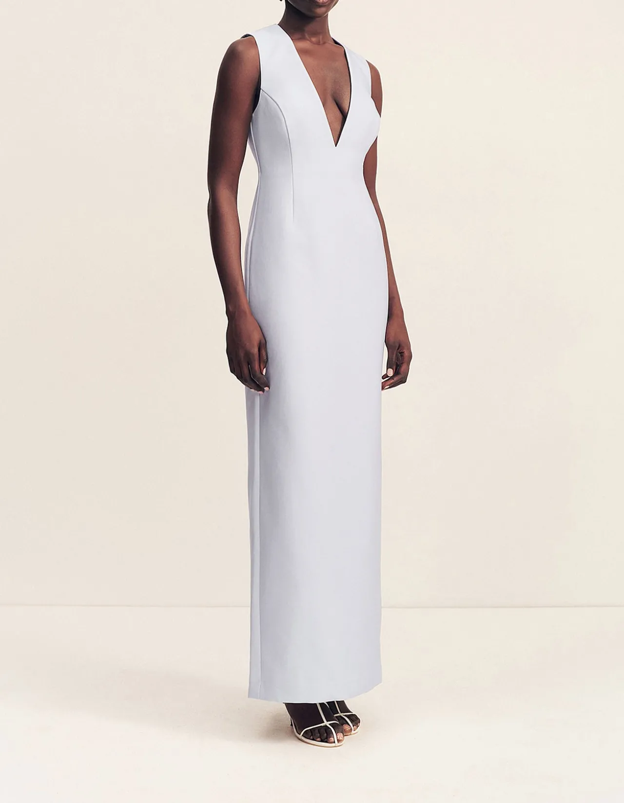 Otis Plunged Fitted Maxi Dress