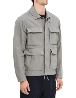 OUTERWEAR MEDIUM JACKET IN TWILL