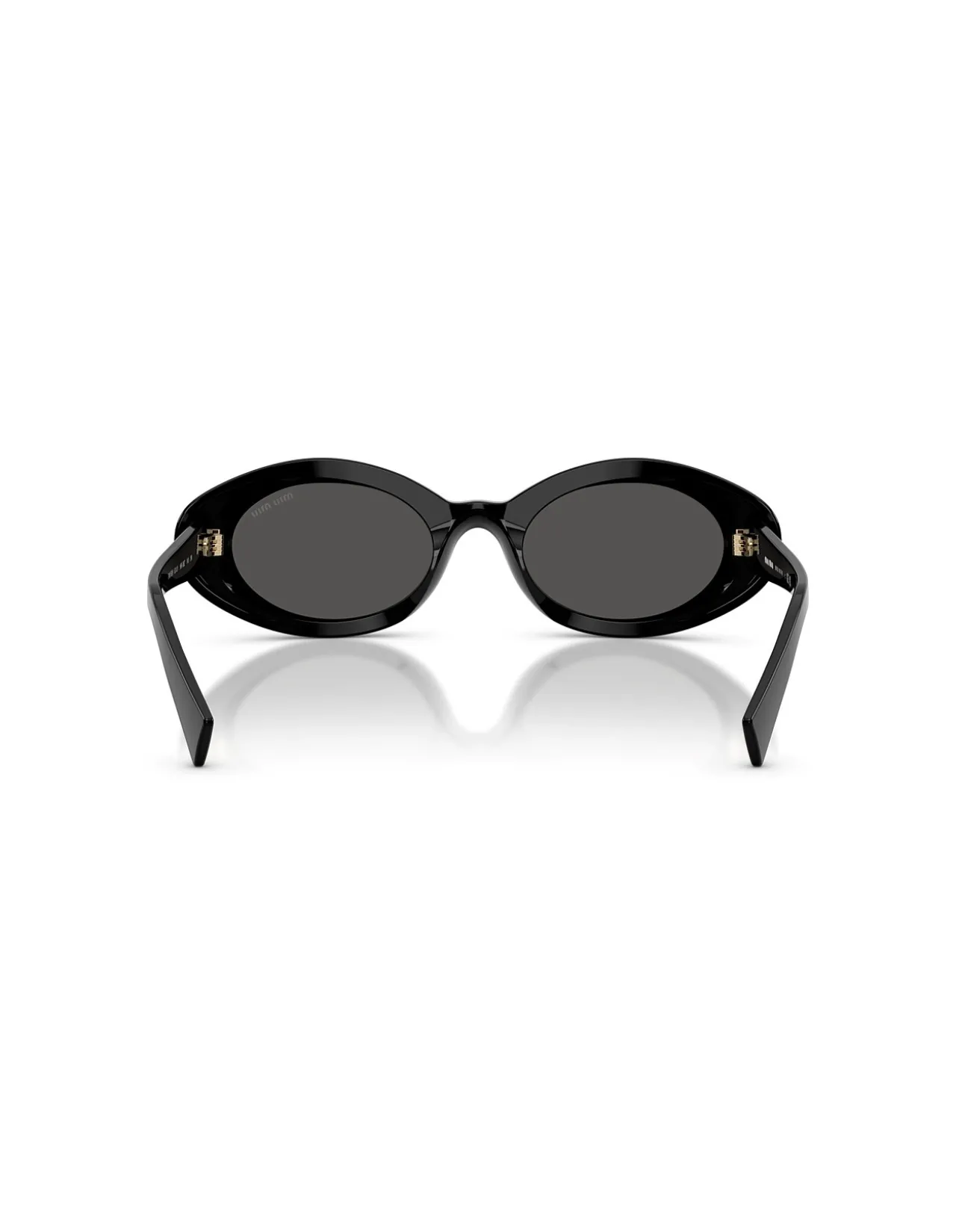 Oval BLACK DARK GREY Sunglasses