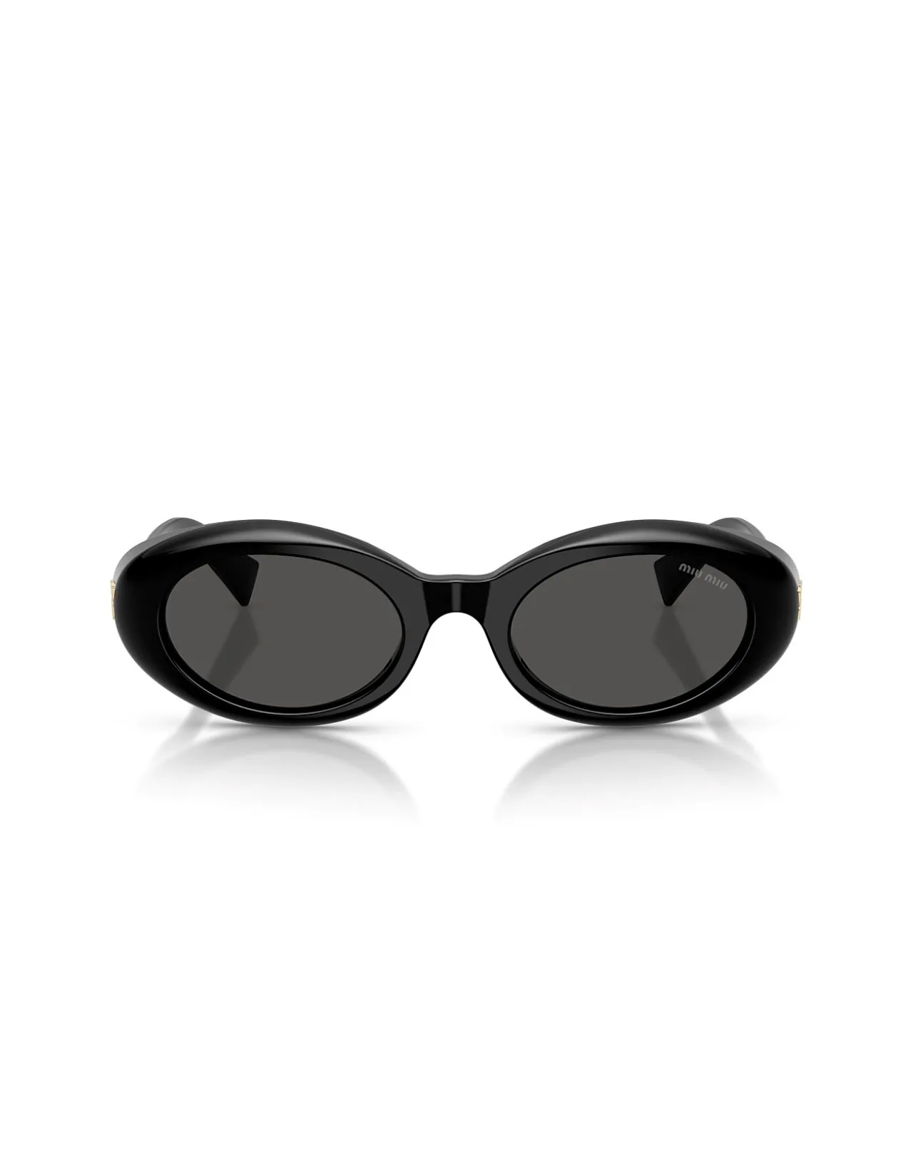 Oval BLACK DARK GREY Sunglasses