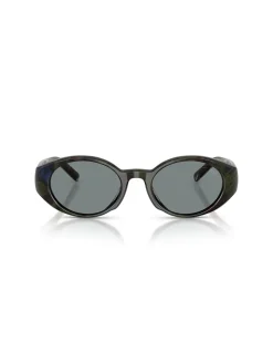 Oval SOLID BLACK SOLID BLACK Sunglasses