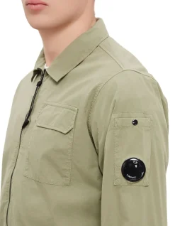 Overshirt in Organic Gabardine
