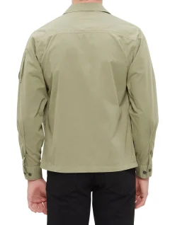 Overshirt in Organic Gabardine