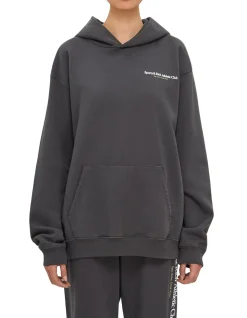 Oversized Athletic Club Long Sleeve Hoodie