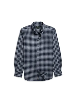 Oxford Valley Check Sports Fit Shirt - Midnight