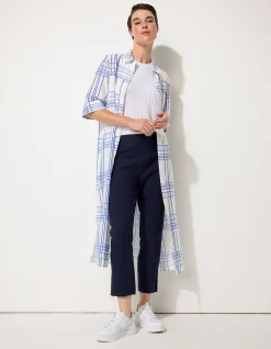 PACIFIC CHECK SHIRT DRESS