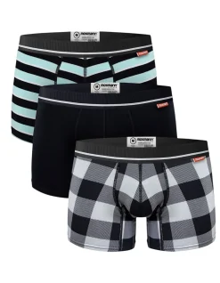 3-Pack Mens Underwear Trunk Pack