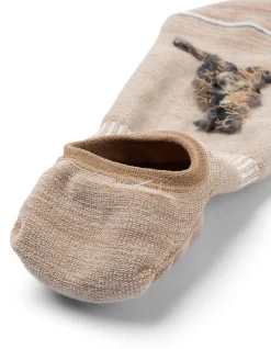 2 PACK AUSSIE ANIMALS BAMBOO INVISIBLE SOCKS