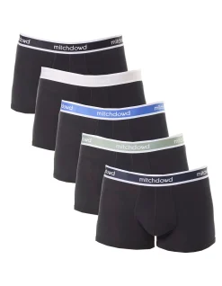5 PACK COTTON TRUNKS