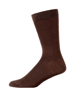 2 PACK MERCERISED COTTON DRESS CREW SOCKS