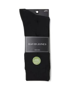 3 Pack Plain Crew Sock