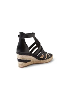 Palame Woven Strap Espadrille Wedge Sandals