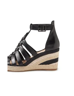 Palame Woven Strap Espadrille Wedge Sandals