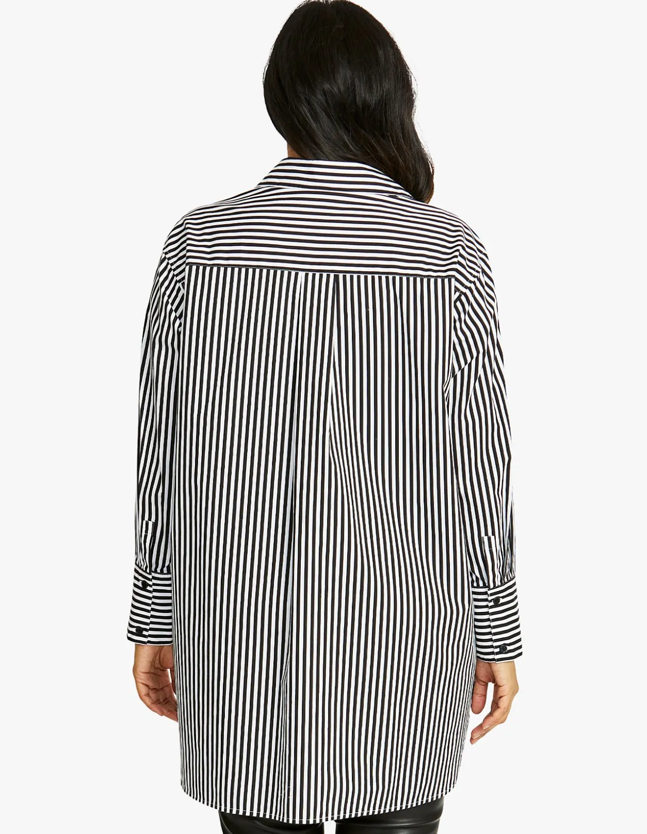 PALMER STRIPE COTTON POPLIN SHIRT