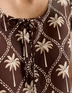 PALMS LINEN TOP