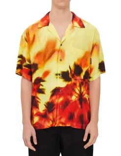 Palms On Fire Short Sleeve Shirt