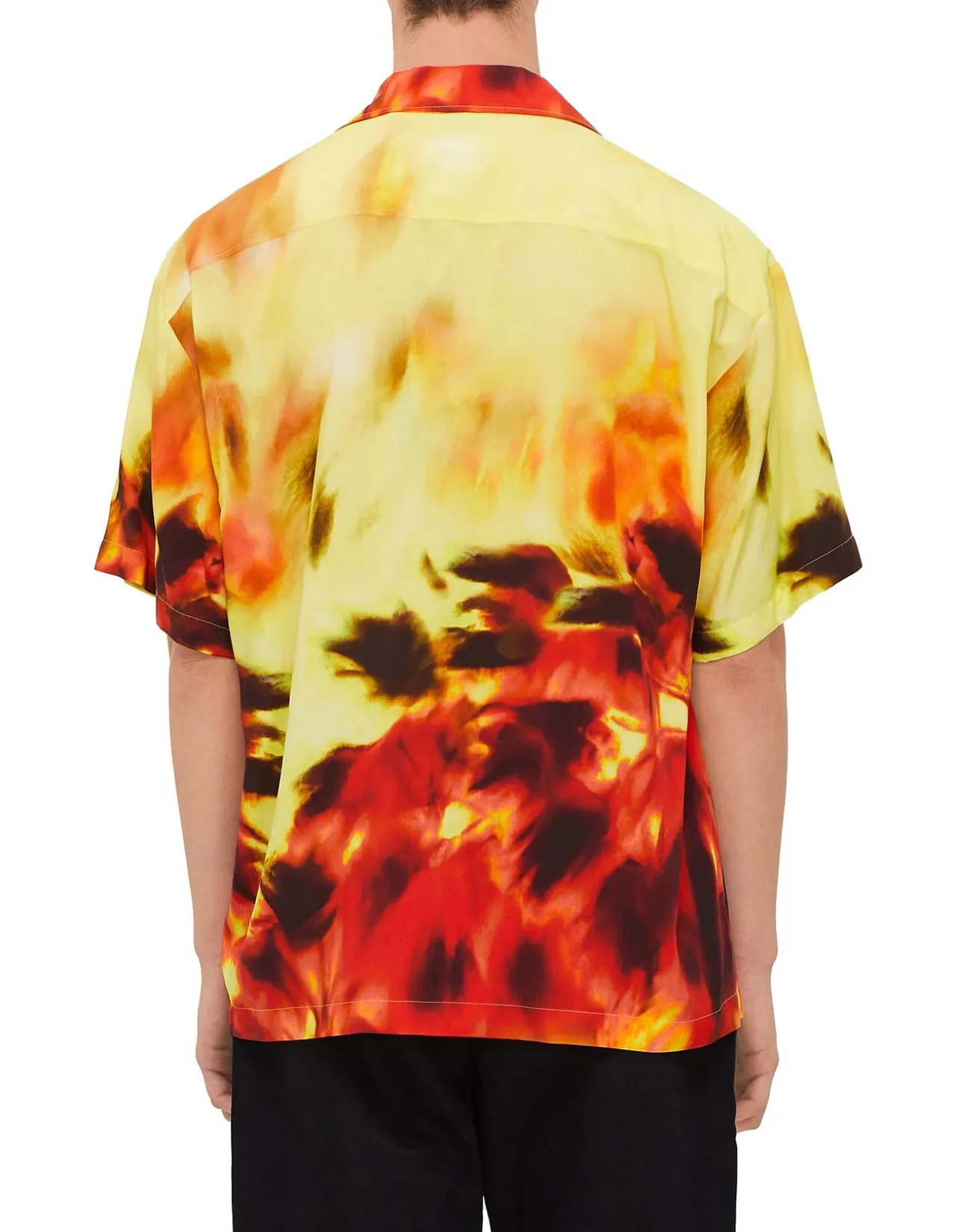 Palms On Fire Short Sleeve Shirt