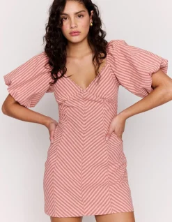 Paloma Puff Sleeve Mini Dress