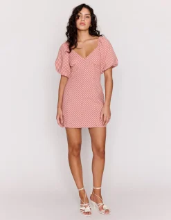 Paloma Puff Sleeve Mini Dress