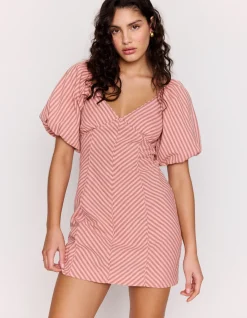 Paloma Puff Sleeve Mini Dress