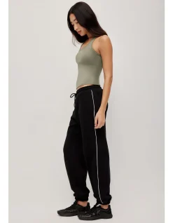 Panelled French Terry Pant