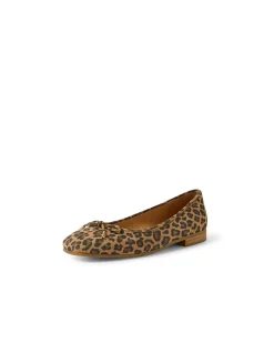 PANISE DJ CAMEL LEOPARD SUEDE