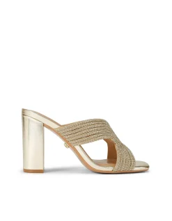Paparazzi Block Leather Heel