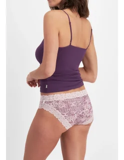 PARISIENNE COTTON PRINT BIKINI BRIEF