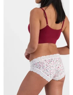 PARISIENNE COTTON PRINT BIKINI BRIEF