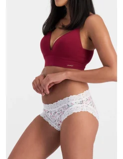 PARISIENNE COTTON PRINT BIKINI BRIEF