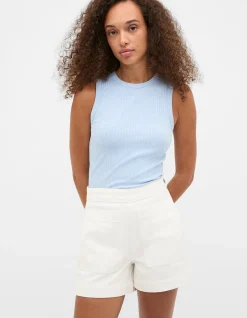 PATCH POCKET COTTON SHORT
